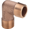 COUDE EQUERRE 90° 1/2 MM BRONZE