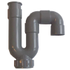 SIPHON MAL PVC A COLLER 50MM