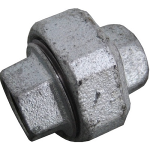 RACCORD UNION GALVA COUDE 6/4 FF