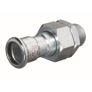 MP ACIER RACCORD UNION FILETE 28 X 4/4 M